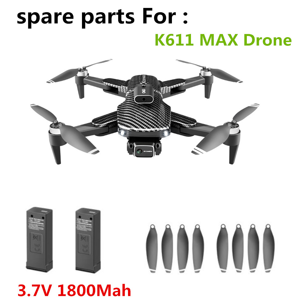 Drone Battery Plate - K611 MAX Drone Battery 3.7V 1800Mah