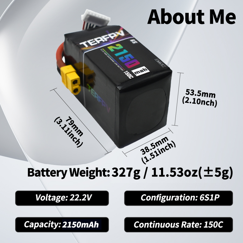 TERFPV Lipo Battery 6S 22.2V 1 – Drone Battery Lipo Bewertung und Preis