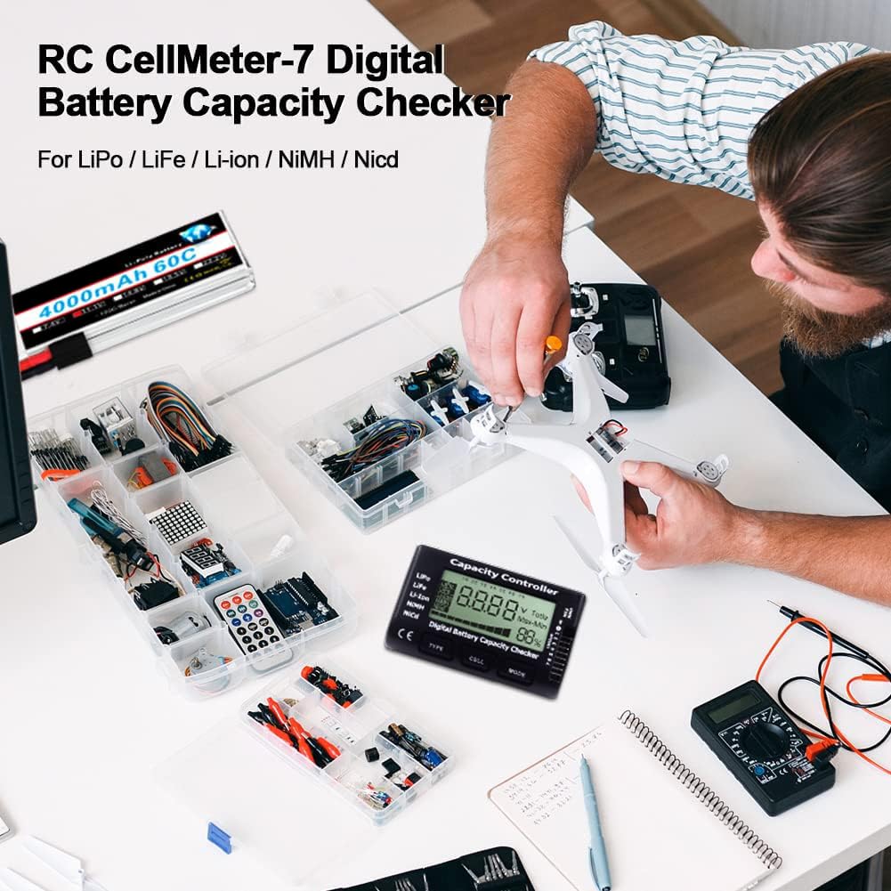 Digital Battery Capacity and V – Drone Battery Voltage Checker Bewertung und Preis