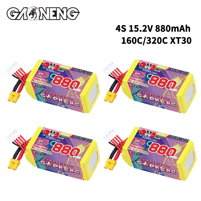 GNB 4S 880mAh 15.2V 160C/320C  – Drone Battery Connector Bewertung und Preis