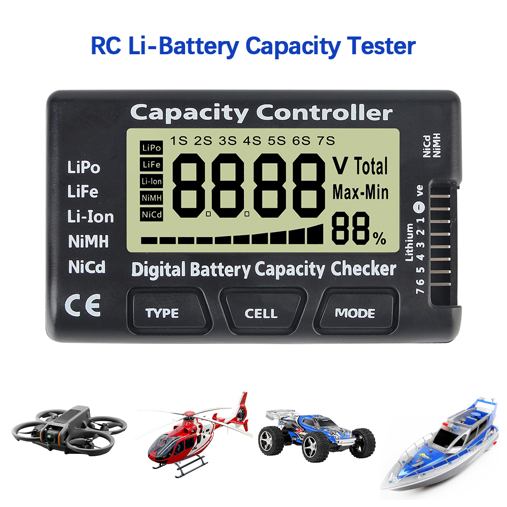 For Li-ion LiFe Nimh Nicd Lipo – Drone Battery Voltage Checker Bewertung und Preis