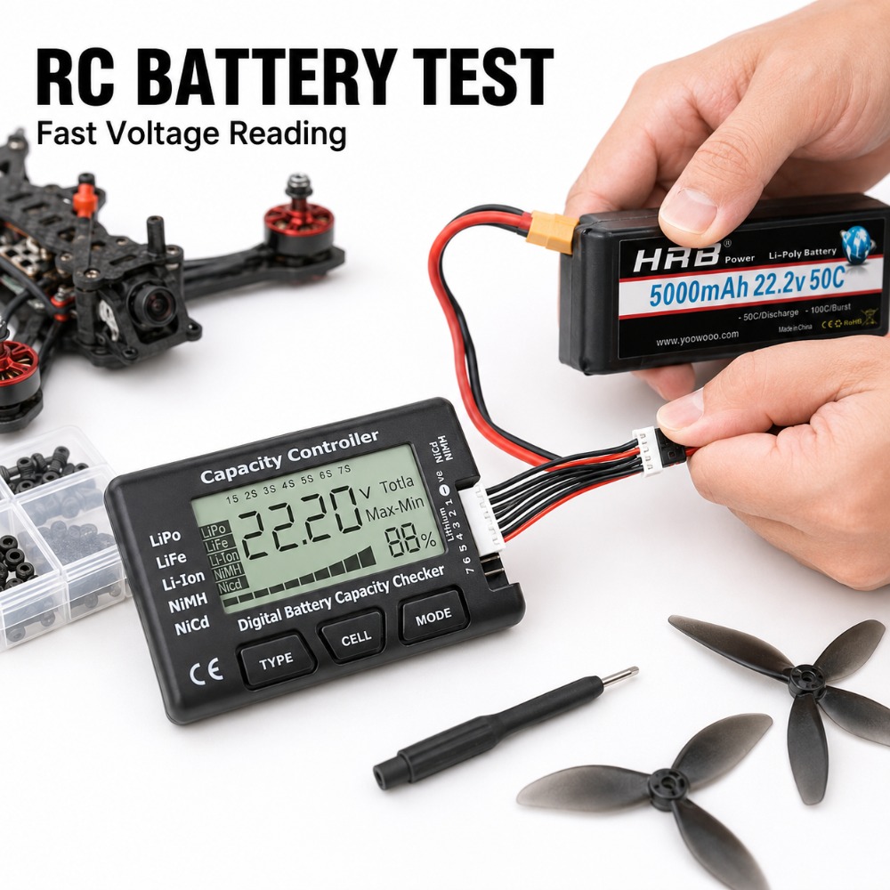 Battery Capacity Checker Digit – Drone Battery Voltage Checker Bewertung und Preis