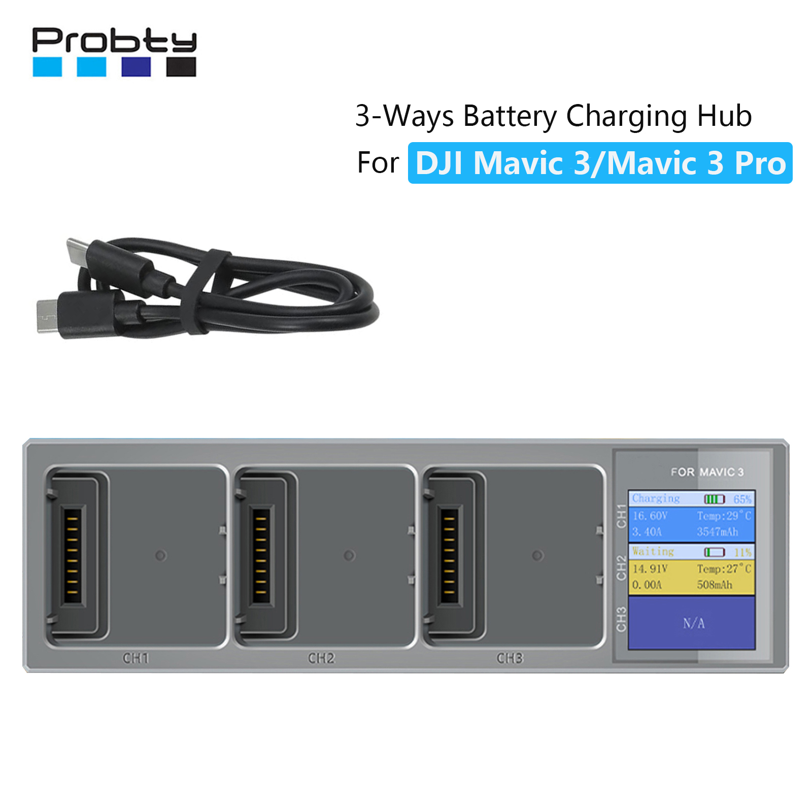 New 3 In 1 Charging Hub for DJ – Drone Battery Balance Charger Bewertung und Preis