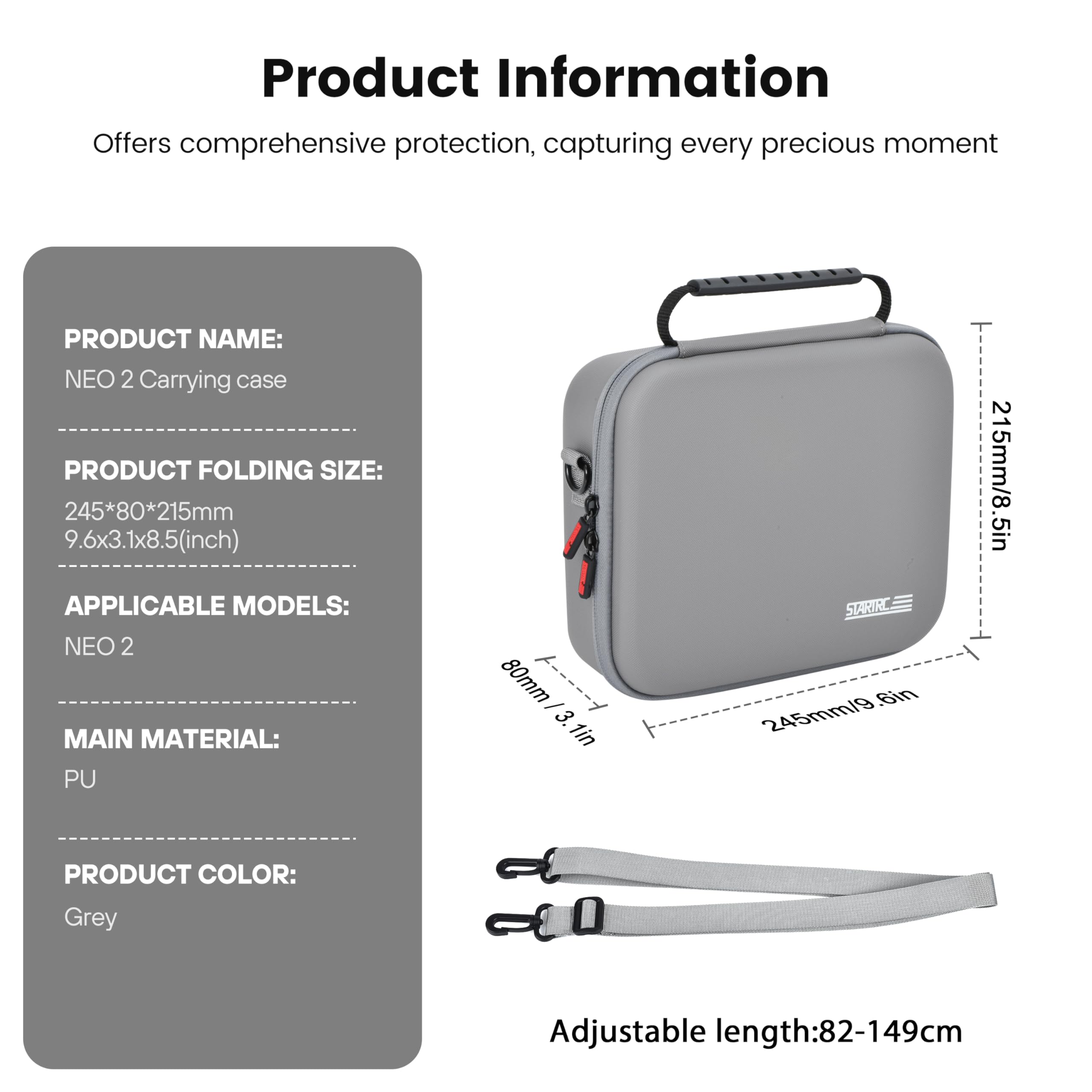 Neo 2 Portable PU Shoulder Bag – Drone Battery Bag Bewertung und Preis
