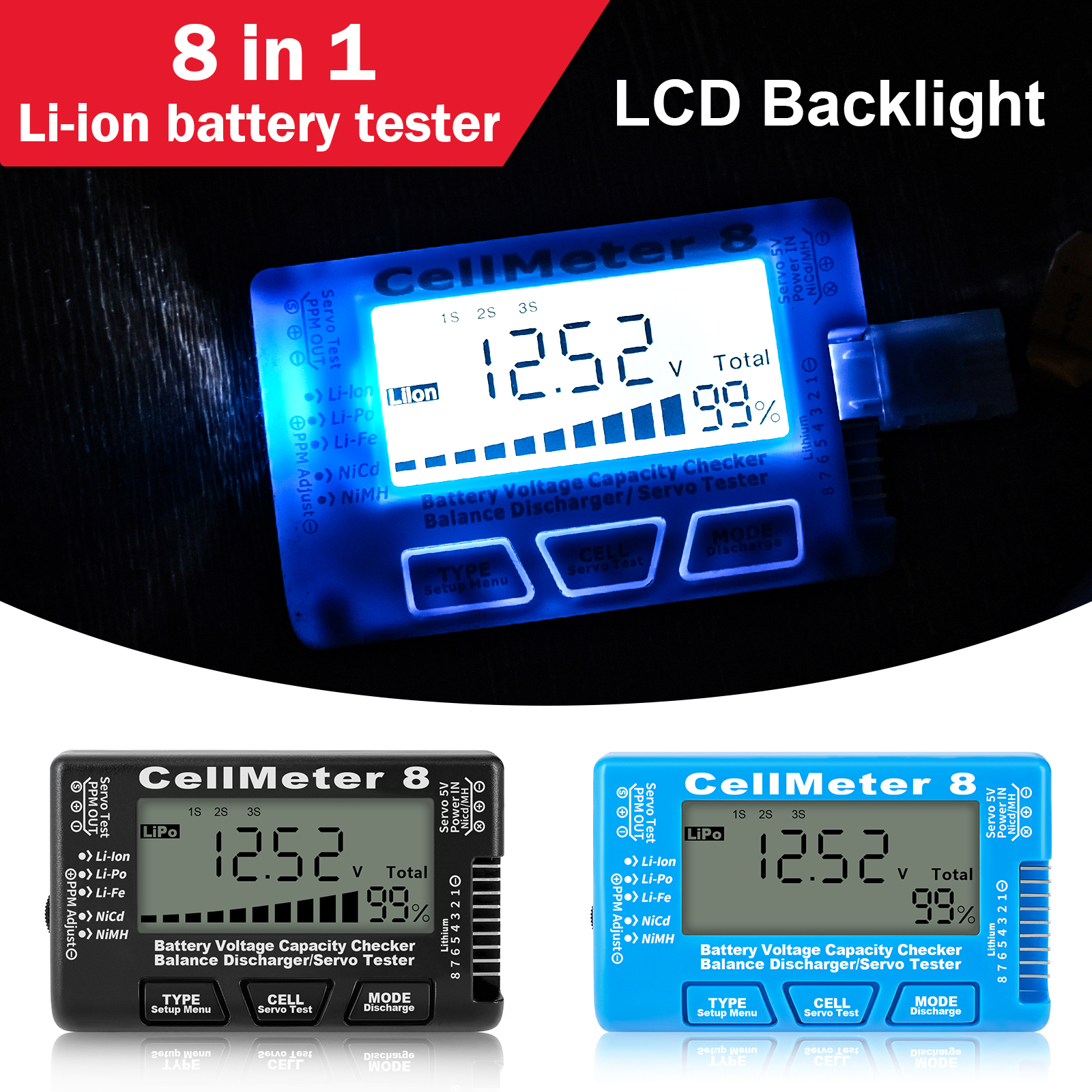 Rc Cellmeter-8 Digital Battery – Drone Battery Voltage Checker Bewertung und Preis